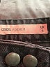 ASOS 100% Cotton Solid Black Denim Skirt Size 2 - photo 4