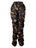 La Bijou 100% Polyester Camo Brown Cargo Pants Size M - photo 2