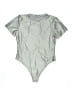 Fashion Nova Metallic Silver Bodysuit Size XL - photo 1