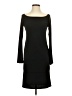 Moda International Solid Black Cocktail Dress Size XS - photo 1