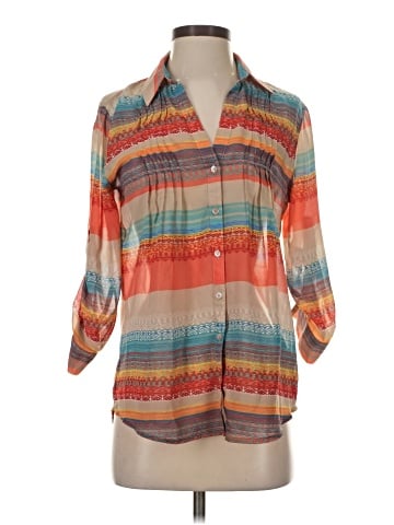 Vintage America Blues 3/4 Sleeve Blouse (view 1)