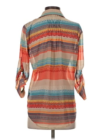 Vintage America Blues 3/4 Sleeve Blouse (view 2)
