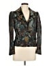 ETRO Floral Teal Black Blazer Size EU (IT) 44 / US 8 - photo 1