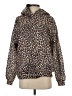 Unbranded 100% Polyester Animal Print Brown Pullover Sweater Size XS - photo 1