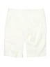 The Limited Solid Ivory Shorts Size 8 - photo 2