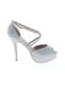 Delicacy Silver Heels Size 9 - photo 1