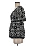 BCBGMAXAZRIA Black 3/4 Sleeve Top Size S - photo 5