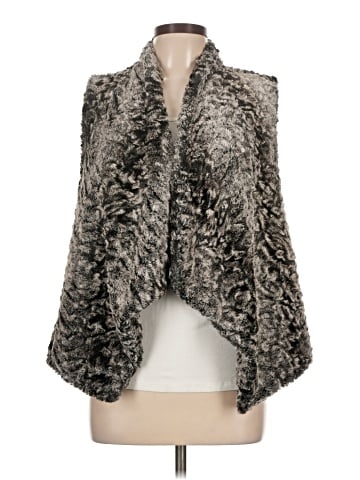BKE Faux Fur Vest (view 1)
