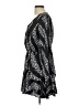 Tyche 100% Polyester Print Black Casual Dress Size L - photo 5
