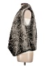 BKE 100% Polyester Gray Faux Fur Vest Size L - photo 5
