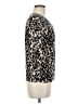 1901 Animal Print Ivory Pullover Sweater Size M - photo 4