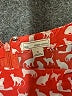 Gap 100% Polyester Animal Print Orange Casual Dress Size S - photo 7