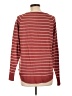 Staccato Stripes Burgundy Pullover Sweater Size L - photo 2