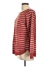 Staccato Stripes Burgundy Pullover Sweater Size L - photo 5