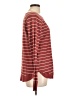 Staccato Stripes Burgundy Pullover Sweater Size L - photo 4