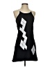 Assorted Brands Graphic Black Cocktail Dress Size S - photo 1