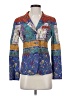 ETRO Print Blue Blazer Size EU (IT) 40 / US 4 - photo 1