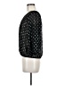 Iz Byer 100% Polyester Black 3/4 Sleeve Blouse Size M - photo 5