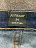Just Black Chevron-herringbone Blue Jeans Size 24 waist - photo 4