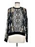 CAbi Silver Long Sleeve Blouse Size M - photo 1