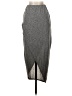 Mossimo Chevron-herringbone Gray Casual Skirt Size XS - photo 1