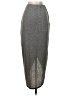 Mossimo Chevron-herringbone Gray Casual Skirt Size XS - photo 2