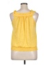 American Rag Yellow Sleeveless Blouse Size XL - photo 2