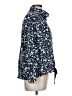 Nic + Zoe 100% Cotton Animal Print Blue Pullover Sweater Size L - photo 4