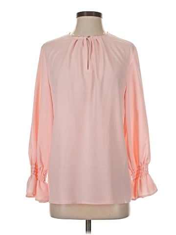 MING WANG Long Sleeve Blouse (view 1)