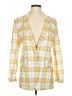 Rag & Bone 100% Cotton Plaid Yellow Blazer Size 4 - photo 1