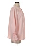 MING WANG Pink Long Sleeve Blouse Size S - photo 4