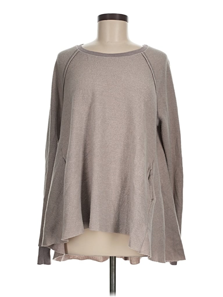 Pre-owned Easel Pullover Sweater In Gray