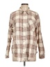 Torrid Plaid Ivory Long Sleeve Button-Down Shirt Size Lg Plus (0) - photo 1