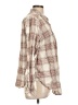 Torrid Plaid Ivory Long Sleeve Button-Down Shirt Size Lg Plus (0) - photo 4