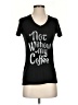 Fifth Sun Black Short Sleeve T-Shirt Size XS - photo 1