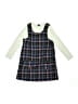Old Navy Plaid Blue Dress Size 4T - photo 1