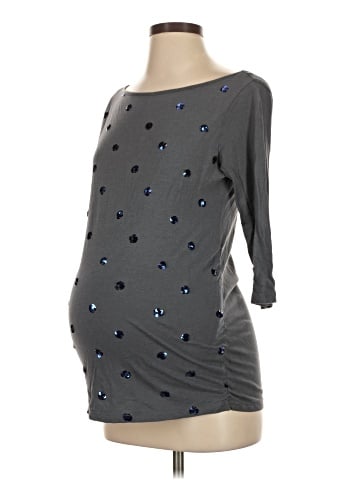 Old Navy - Maternity 3/4 Sleeve T-Shirt (view 1)