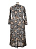Assorted Brands Paisley Gray Casual Dress Size 3XL - photo 2