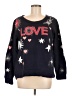 Chaser Stars Black Pullover Sweater Size M - photo 1