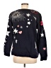 Chaser Stars Black Pullover Sweater Size M - photo 2