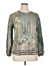 Unbranded 100% Polyester Green Long Sleeve Blouse Size XL - photo 1