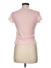 Shein 100% Polyester Pink Short Sleeve T-Shirt Size 6 - photo 2