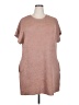 Assorted Brands Solid Tan Brown Casual Dress Size 2X - photo 1