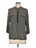 Calvin Klein Black 3/4 Sleeve Blouse Size L - photo 1