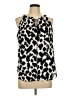Rose + Olive Ivory Sleeveless Blouse Size L - photo 1