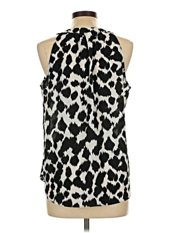 Rose + Olive Sleeveless Blouse (view 2)