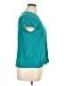 J.Jill 100% Rayon Teal Short Sleeve Top Size XL - photo 4