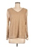 Nine West Gold Long Sleeve Blouse Size M - photo 1