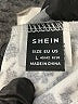 Shein 100% Polyester Houndstooth Black Casual Skirt Size 8 - 10 - photo 4