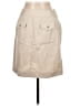 Casual Corner Solid Tan Casual Skirt Size 10 - photo 2